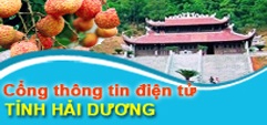 Cổng thông tin điện tử tỉnh Hải Dương