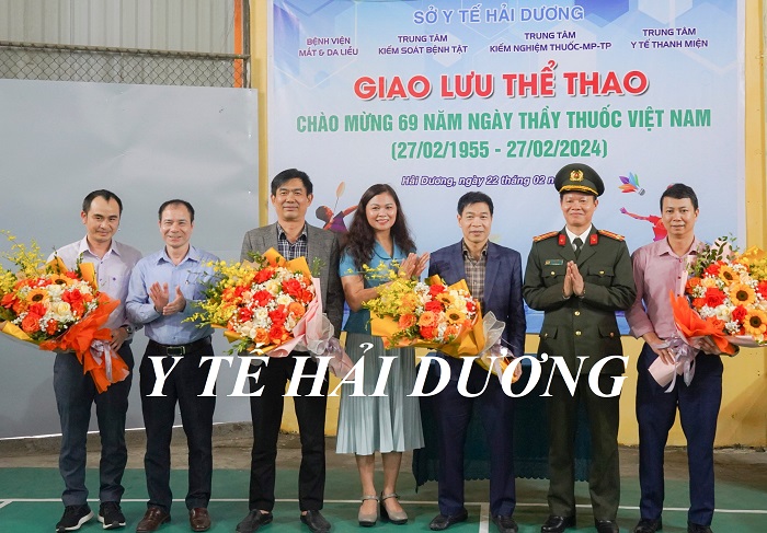 Giao lưu thể thao chào mừng 69 năm Ngày Thầy thuốc Việt Nam